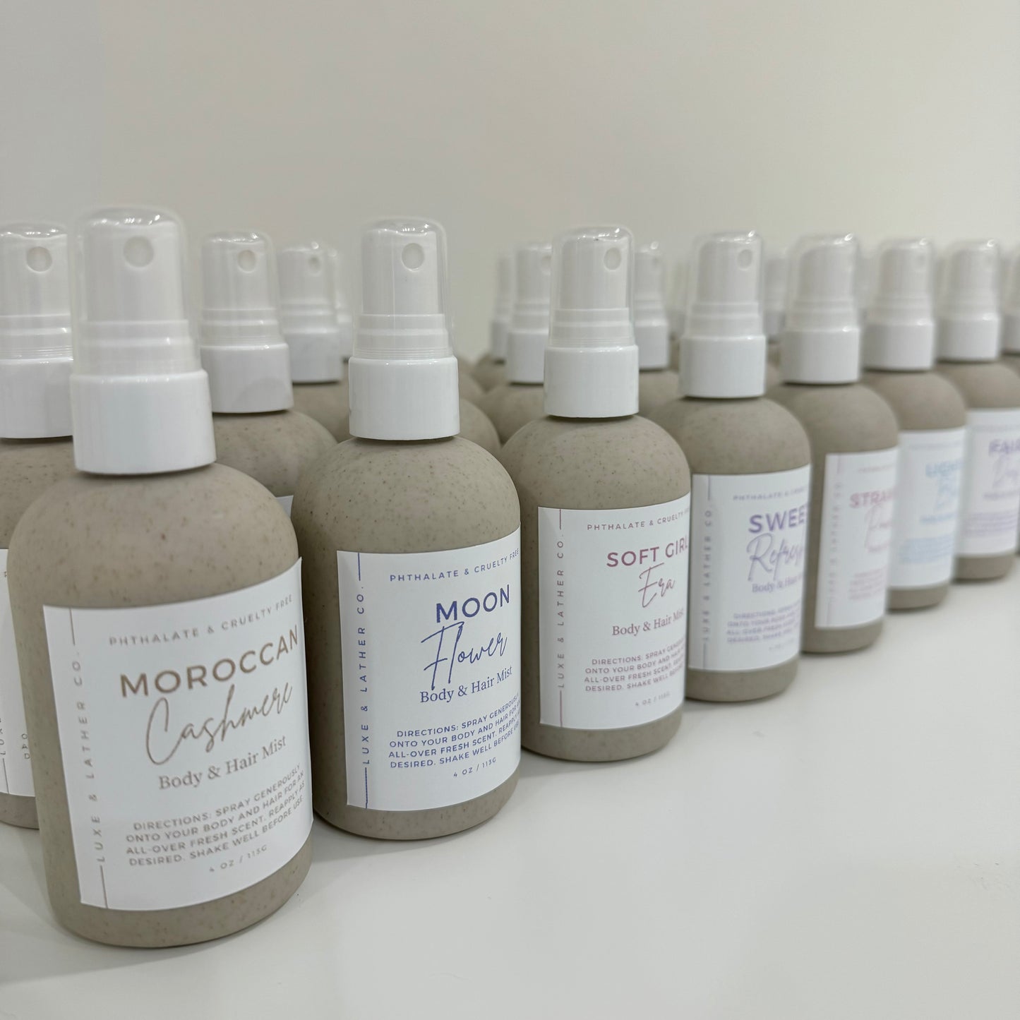 Moisturizing Body & Hair Mist, Moisturizing Body & Hair Fragrance, Cruelty Free, 4 oz