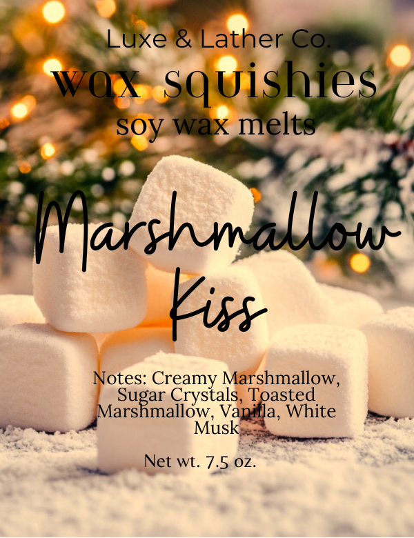 Winter Wax Squishies, SAMPLER BOXES Squeeze Wax, Highly Fragrant Soy Wax Melts