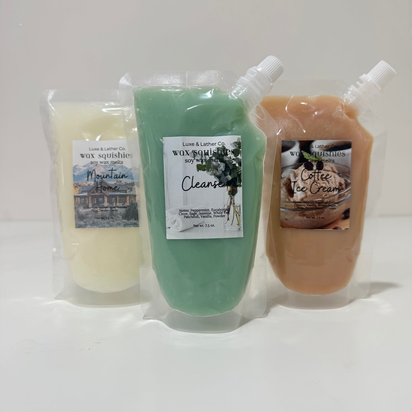 NEW! Wax Squishies dropped 2.1.21 & 1.12.25- 7.5 oz Variety of Scents! Squeezable Wax Melts
