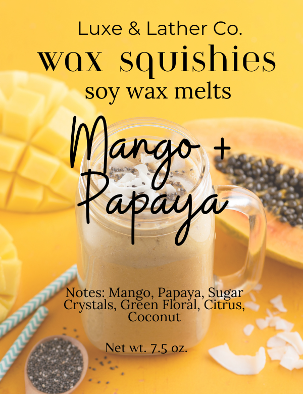 NEW! Wax Squishies dropped 2.1.21 & 1.12.25- 7.5 oz Variety of Scents! Squeezable Wax Melts
