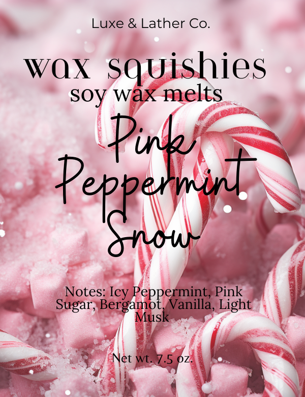 Winter Wax Squishies, SAMPLER BOXES Squeeze Wax, Highly Fragrant Soy Wax Melts