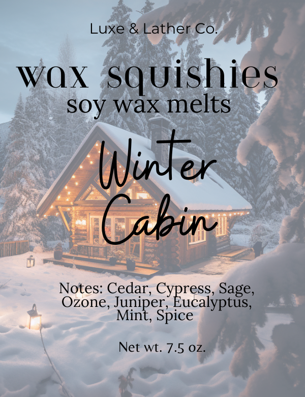 Winter Wax Squishies, SAMPLER BOXES Squeeze Wax, Highly Fragrant Soy Wax Melts