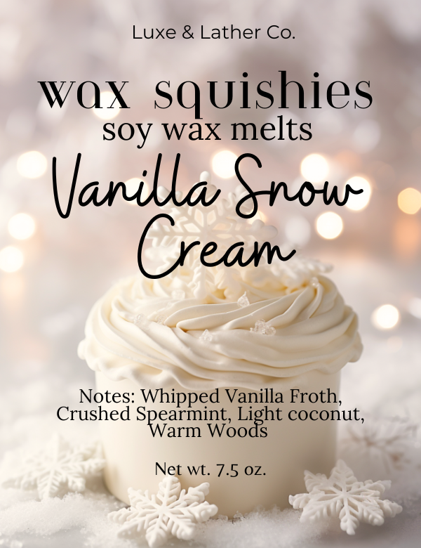 Winter Wax Squishies, SAMPLER BOXES Squeeze Wax, Highly Fragrant Soy Wax Melts