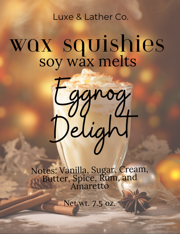 Winter Wax Squishies, SAMPLER BOXES Squeeze Wax, Highly Fragrant Soy Wax Melts