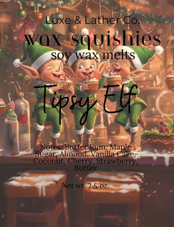 Winter Wax Squishies, SAMPLER BOXES Squeeze Wax, Highly Fragrant Soy Wax Melts