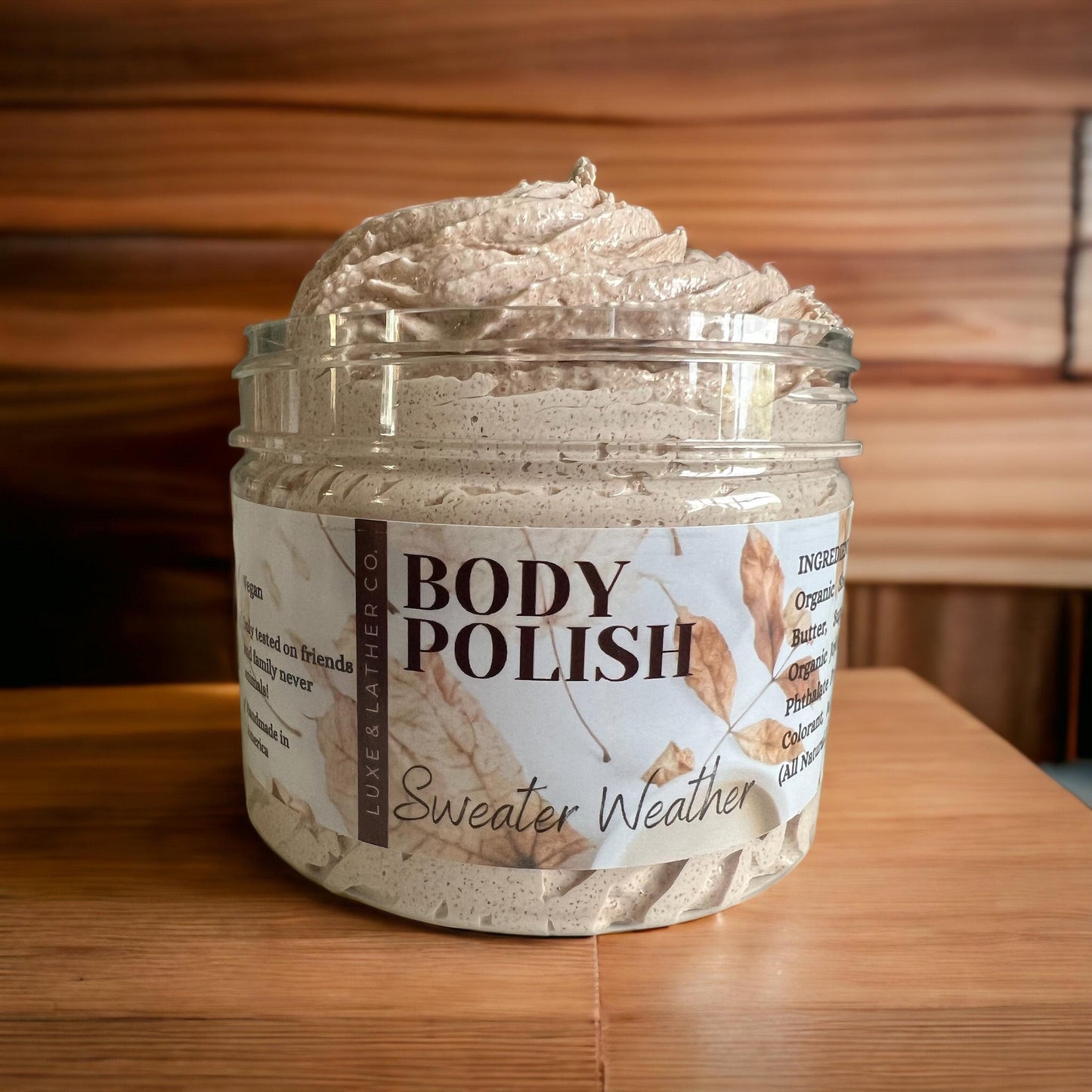 Body Polish Exfoliating Whipped Sugar Scrub