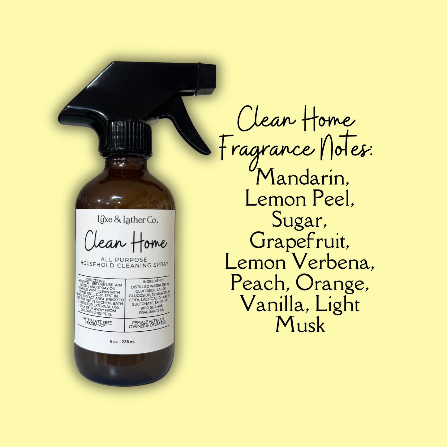 Surface Spray, All Purpose Cleaner, Scent Variety, Phthalate Free Fragrance