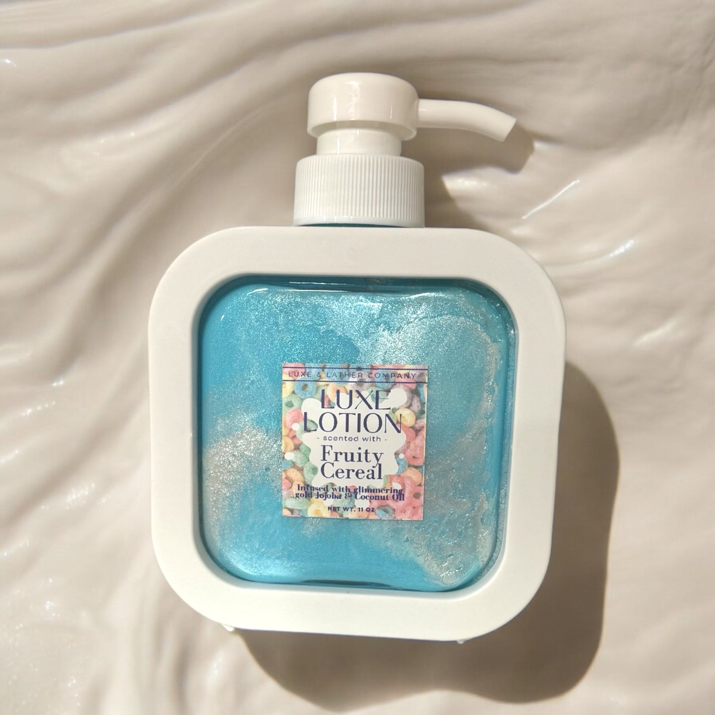 Dessert Themed Lotions, Strawberry Shortcake Lotion, Apple Cider Donut Lotion, Shea Butter Lotion, Aloe Vera, Cocoa Butter, Shimmer Lotion