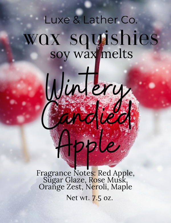 Winter Wax Squishies, SAMPLER BOXES Squeeze Wax, Highly Fragrant Soy Wax Melts