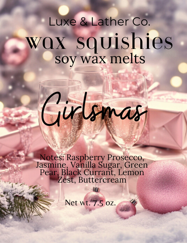 Winter Wax Squishies, SAMPLER BOXES Squeeze Wax, Highly Fragrant Soy Wax Melts
