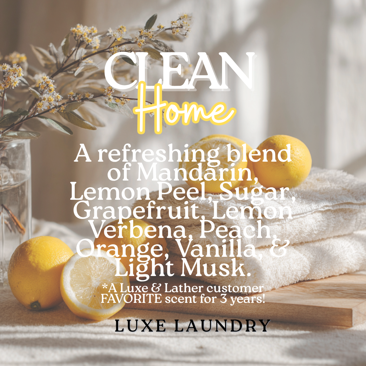 Luxe Laundry Detergent, Highly Fragrant Laundry Wash 17 oz.