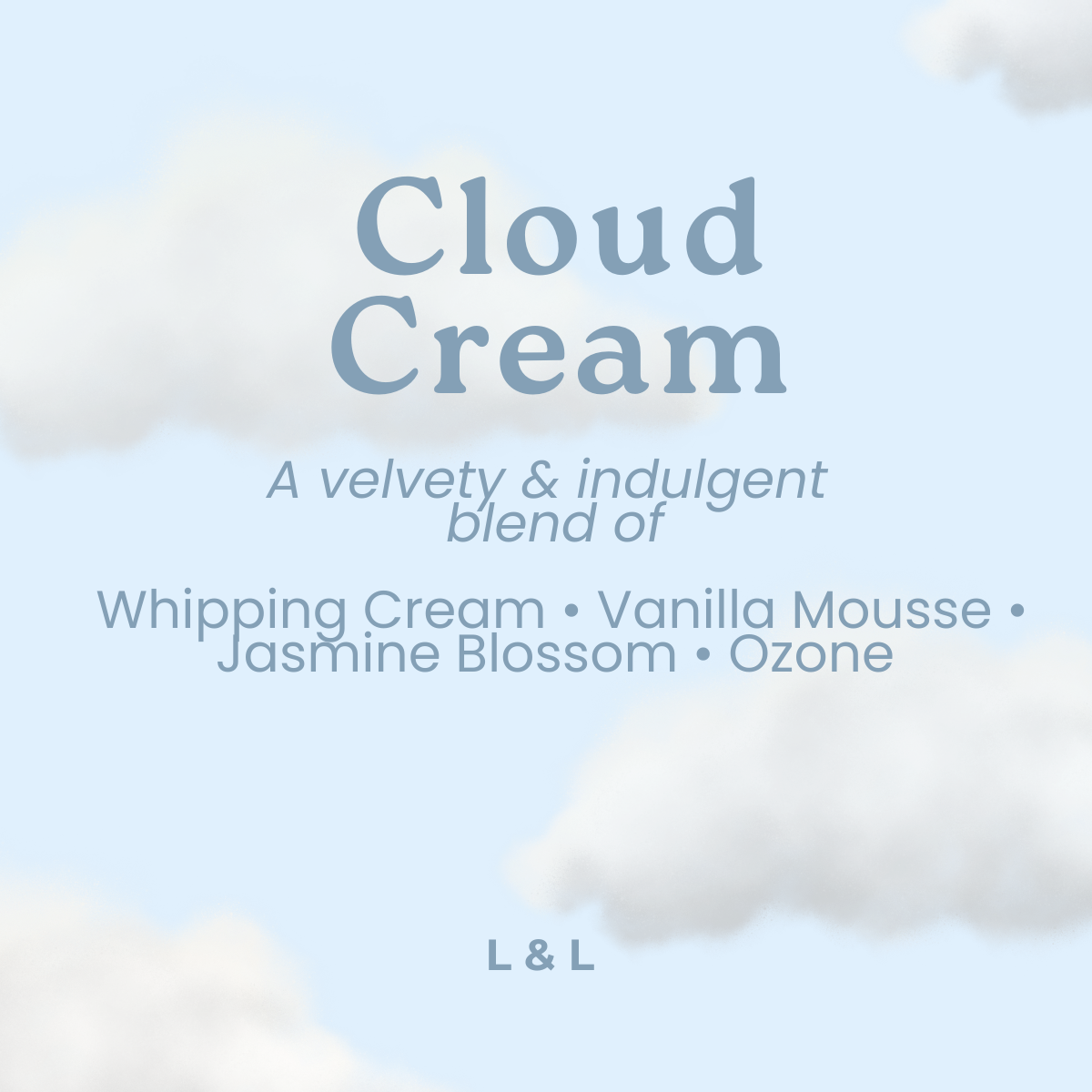 Cloud Candle – Long-Lasting Wickless Wax Warmer Candle, XL 12 oz jar