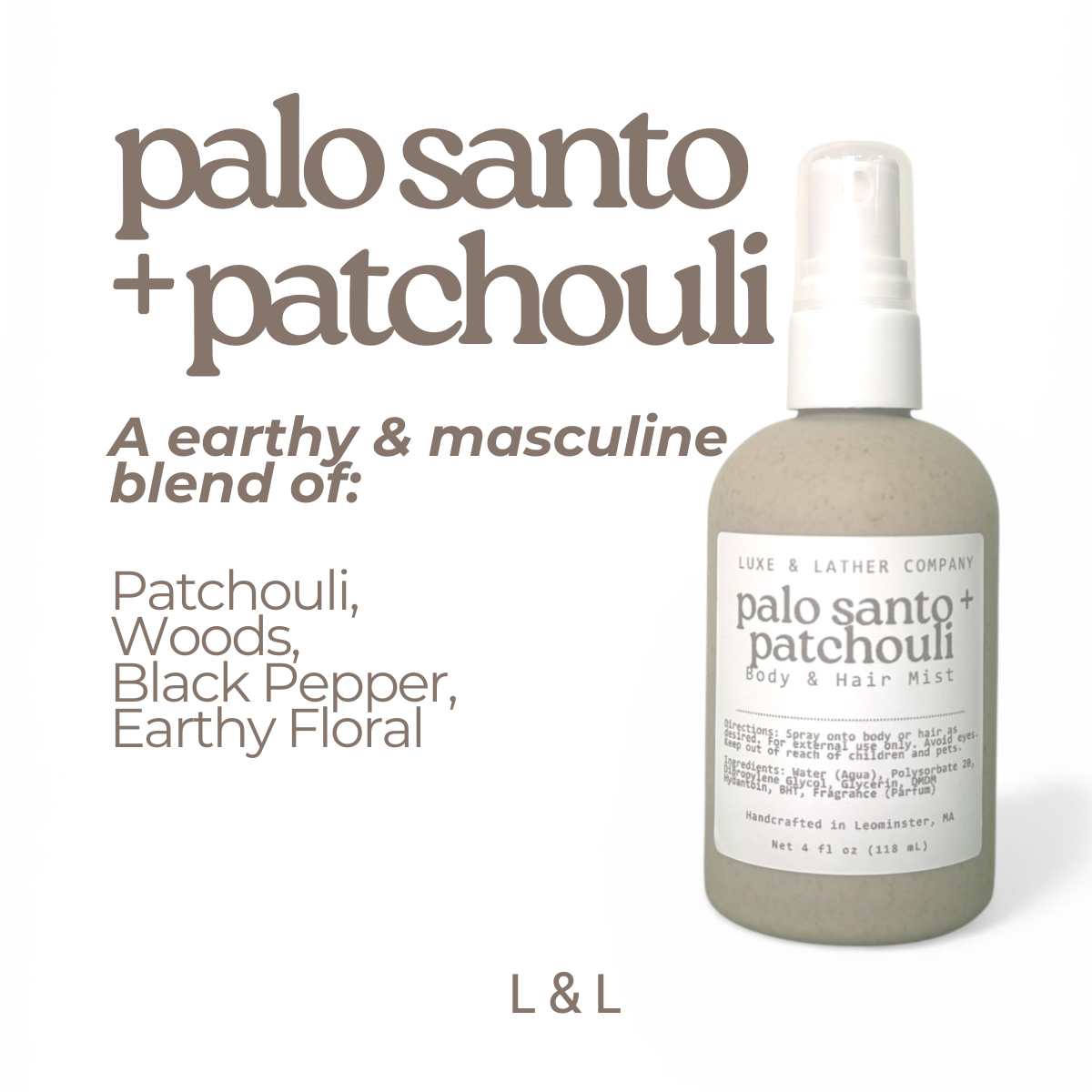 Luxe Body & Hair Mist, Moisturizing, Scent Variety