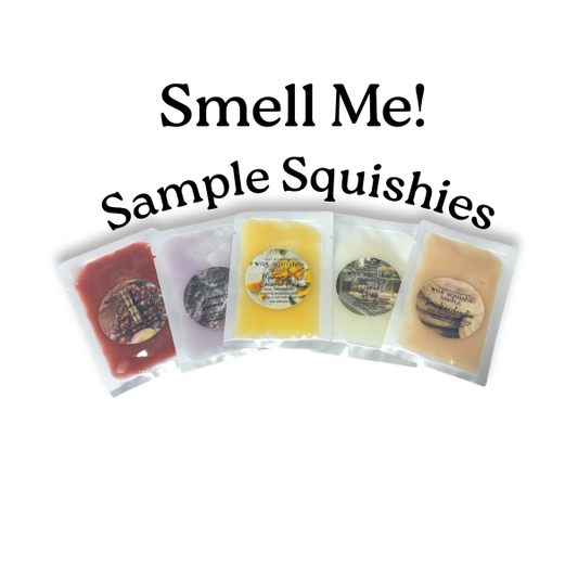 Sample Squishies, Smell Me Sample Sized Wax Squishies
