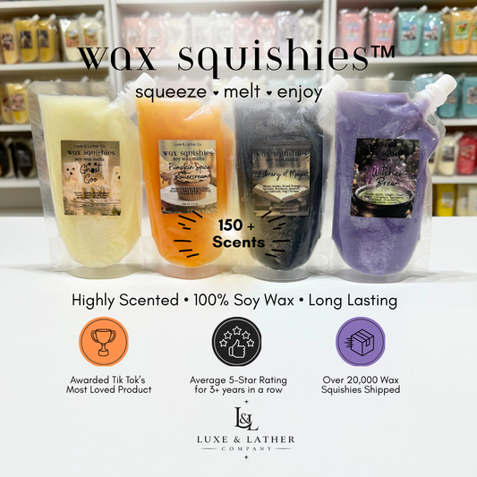 Wax Squishies ™ Squeezable Soy Wax Melt, Ultra-Strong & Long Lasting