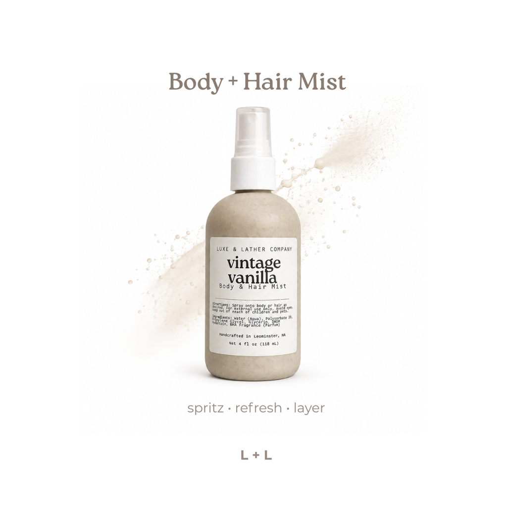 Luxe Body & Hair Mist, Moisturizing, Scent Variety
