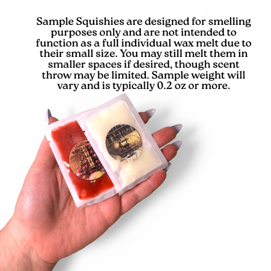 Sample Squishies, Smell Me Sample Sized Wax Squishies