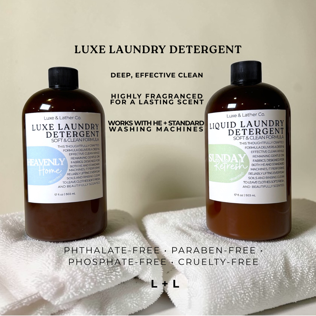 Luxe Laundry Detergent, Highly Fragrant Laundry Wash 17 oz.