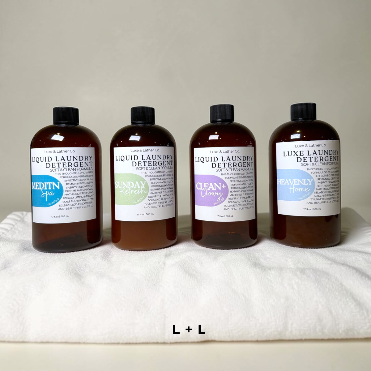 Luxe Laundry Detergent, Highly Fragrant Laundry Wash 17 oz.