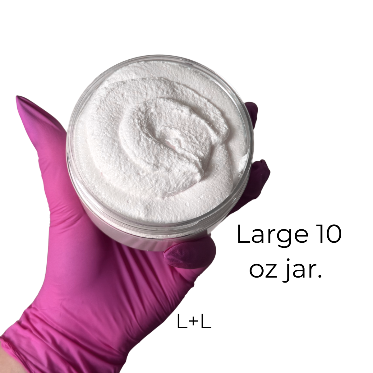 Whipped Sugar Scrub, Foaming Soapy Sugar Scrub, Exfoliating, Large 9.5 oz. Jar