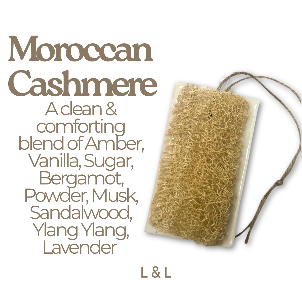 Natural Loofah Soap, Handmade Exfoliating Cleanse Bar