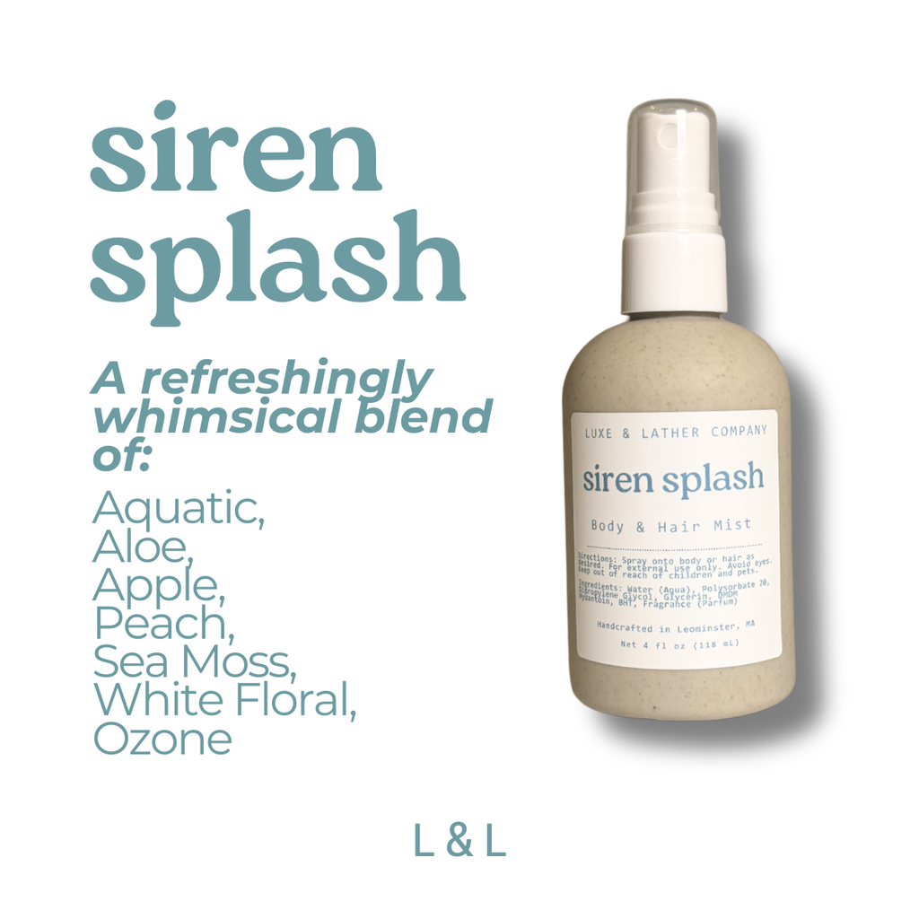 Luxe Body & Hair Mist, Moisturizing, Scent Variety