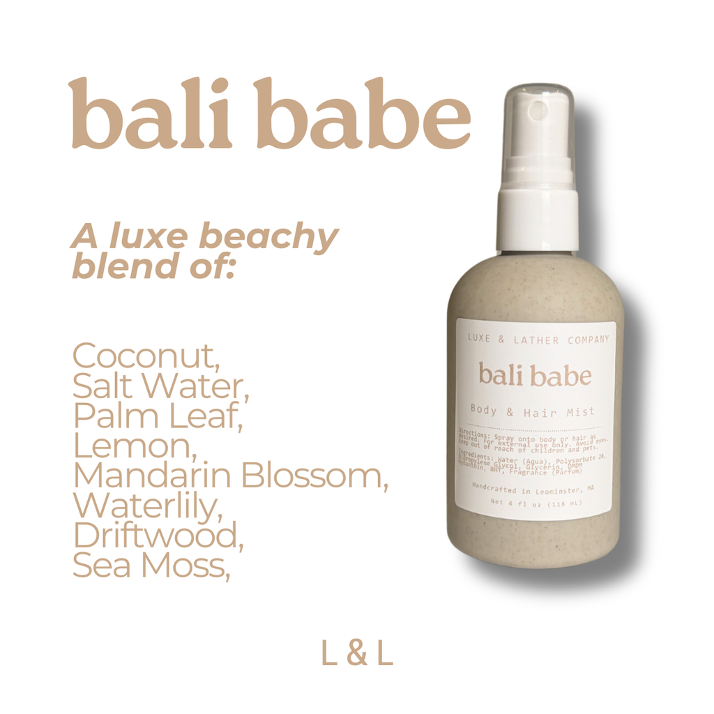 Luxe Body & Hair Mist, Moisturizing, Scent Variety