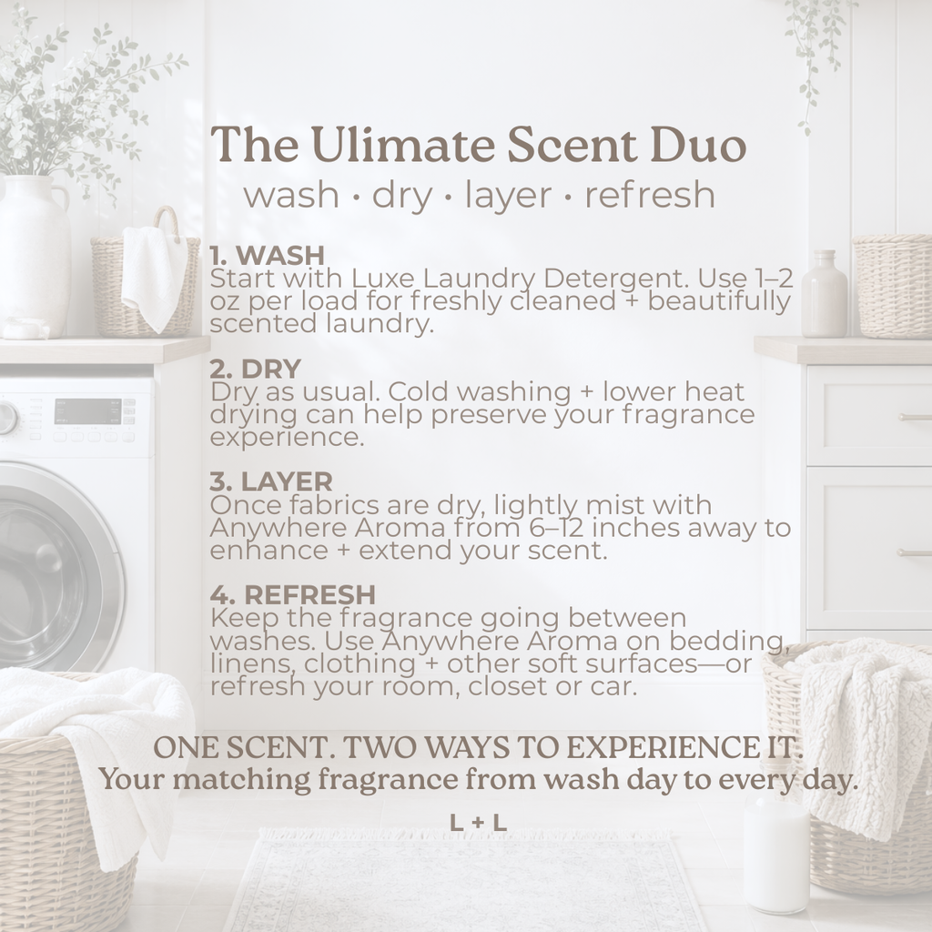 Luxe Laundry Detergent, Highly Fragrant Laundry Wash 17 oz.
