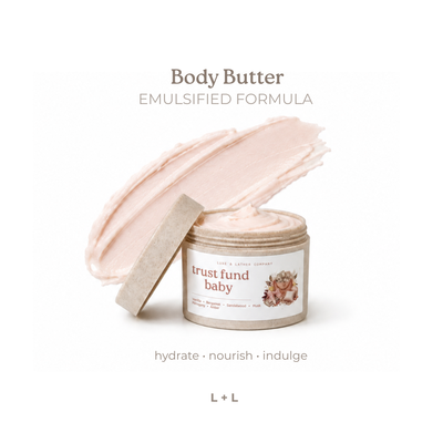 Body Butter, Emulsified Formula, Non-Greasy, Ultra Moisturizing