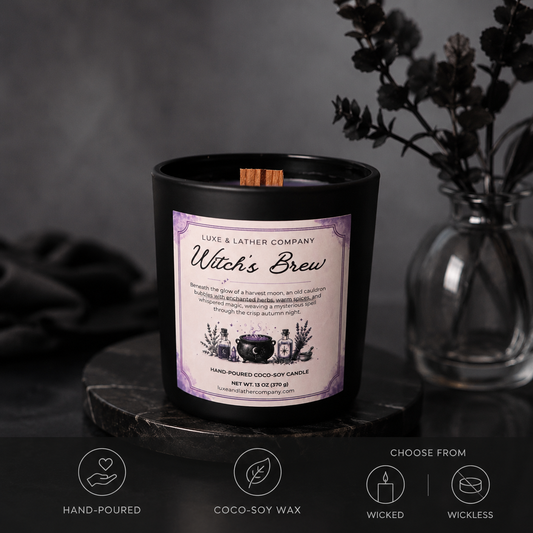 FALL CANDLES, XL Sized, 13 ounce, Woodwick Hand-Poured Coco-Soy Wax