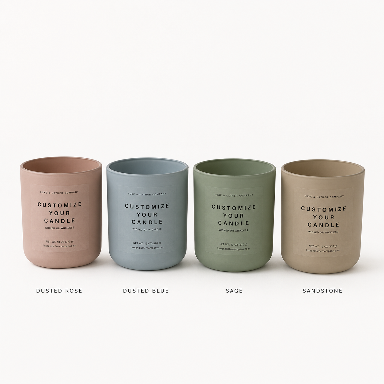Build Your Own Candle, 13 oz. Coco-Soy Wax Customized Candle