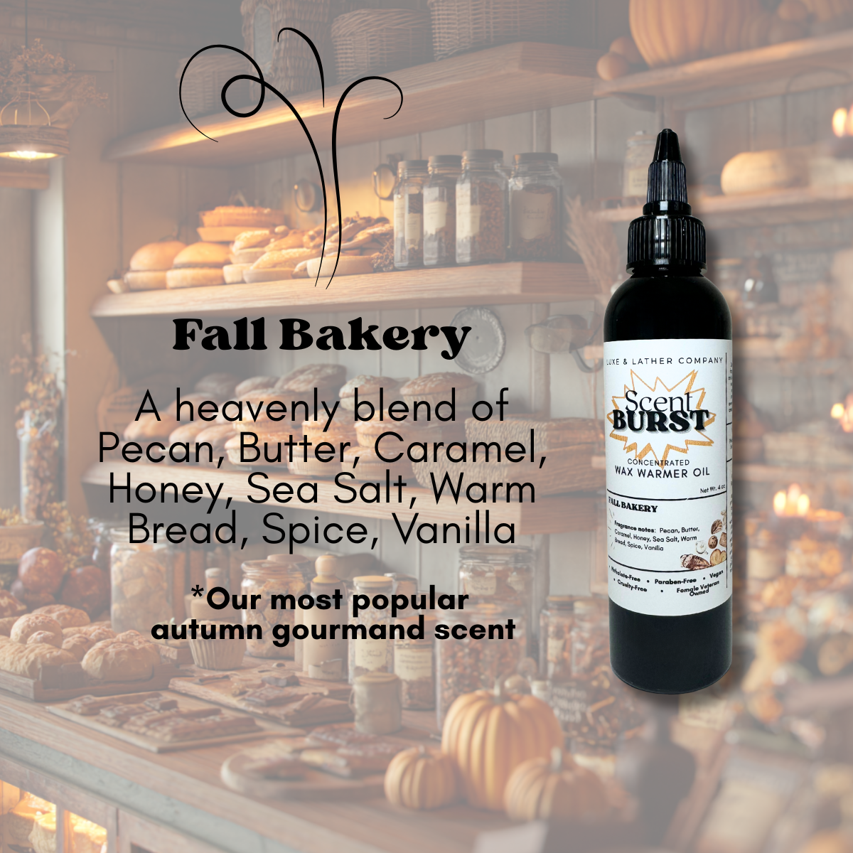 Scent Burst Wax Warmer Oils 4 oz Concentrated Formula