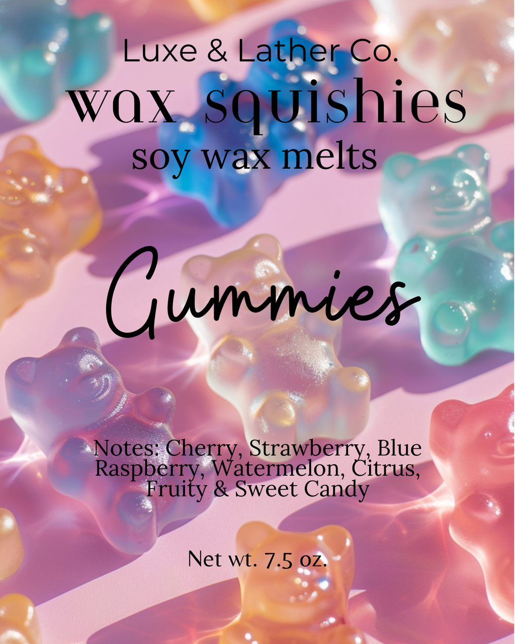 Wax Squishies ™ Squeezable Soy Wax Melt, Ultra-Strong & Long Lasting