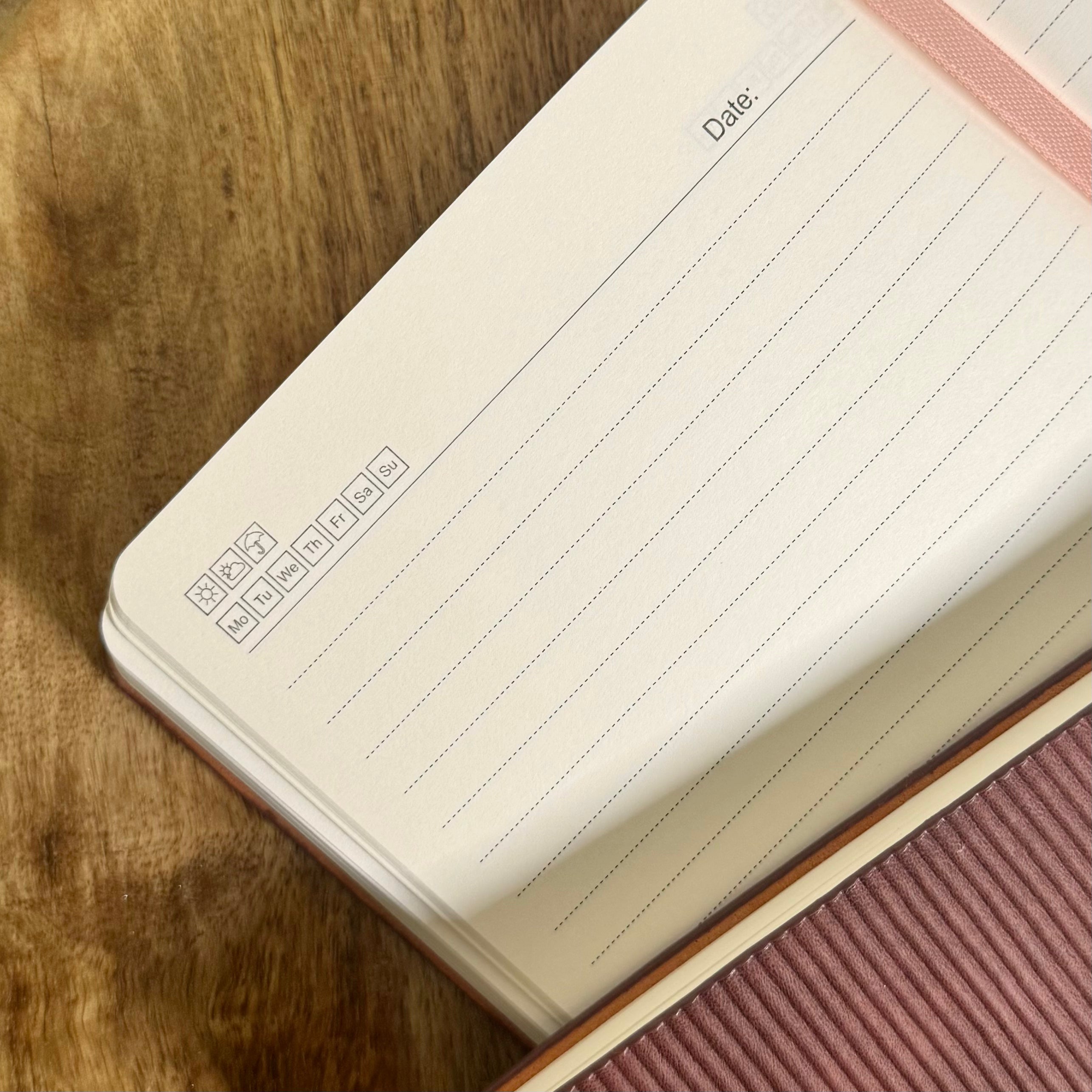 Personalized Journal | Custom Name & Wording Notebook | L+L