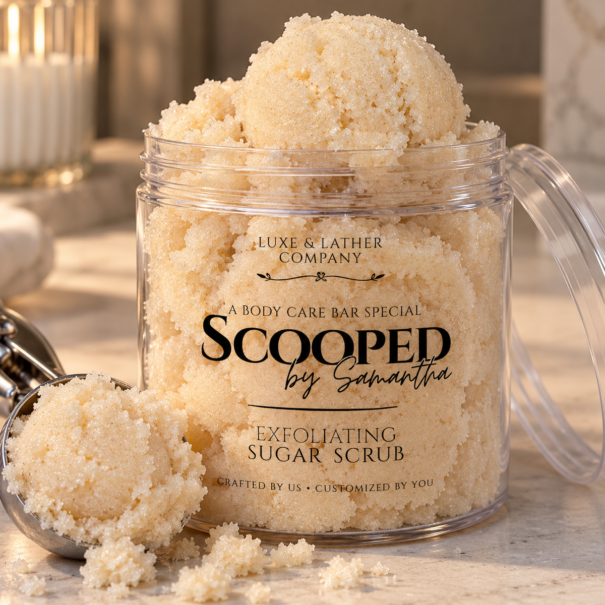 SCOOPED by Samantha, Sugar Scrubs