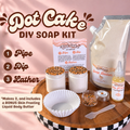 Dot Cake, DIY Soap Kit, Pick Your Scent + Sprinkle Theme