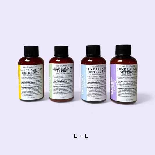 Luxe Laundry Detergent, SAMPLE SIZE 2.5 oz, Highly Fragrant Laundry Wash
