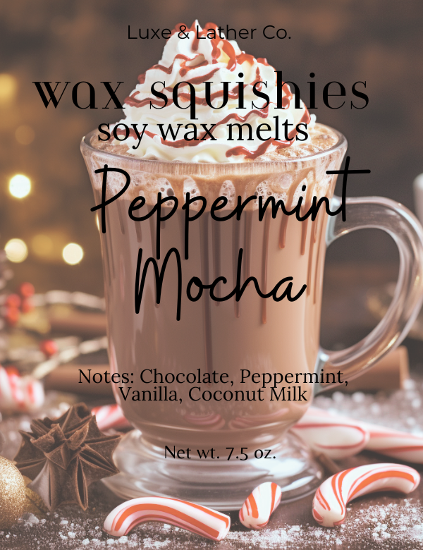 Holiday Wax Squishies, Squeeze Wax, Highly Fragrant Soy Wax Melts