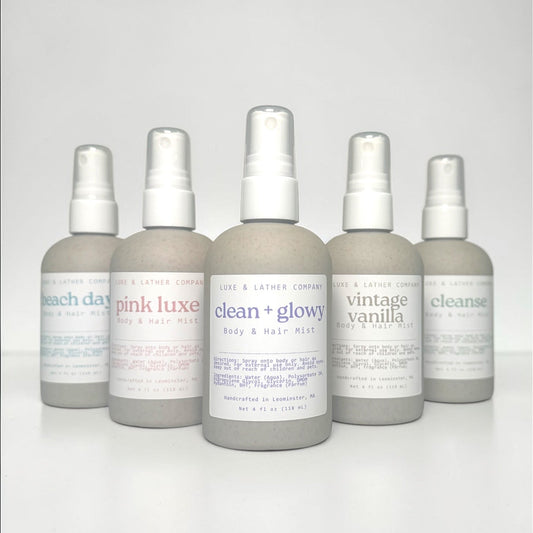 Luxe Body & Hair Mist, Moisturizing, Scent Variety