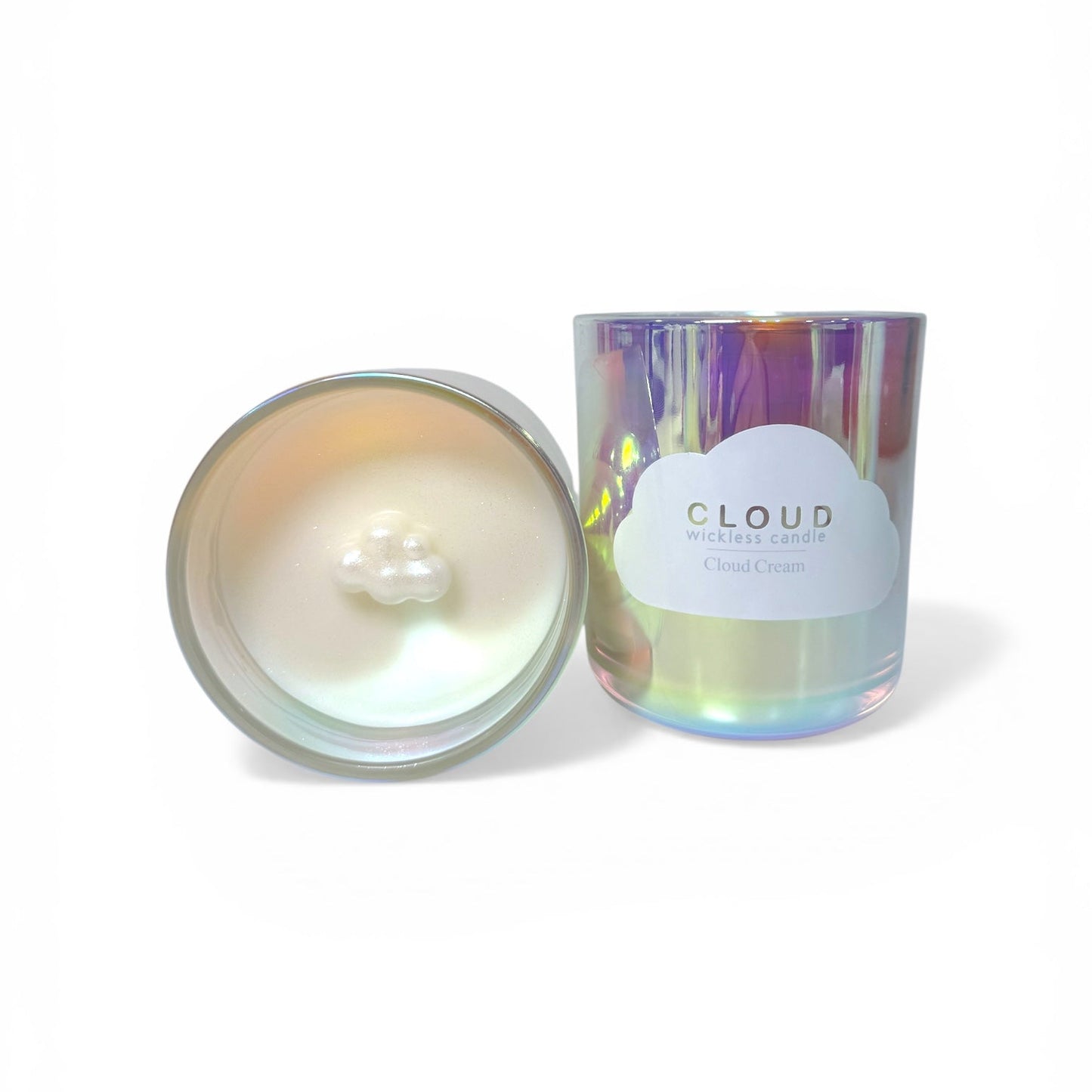 Cloud Candle – Long-Lasting Wickless Wax Warmer Candle, XL 12 oz jar