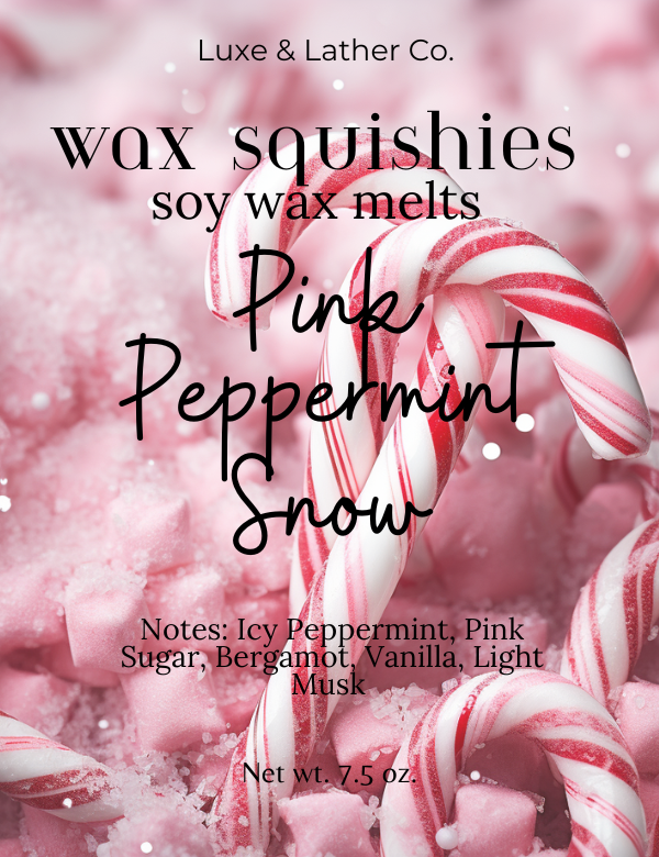 Holiday Wax Squishies, Squeeze Wax, Highly Fragrant Soy Wax Melts