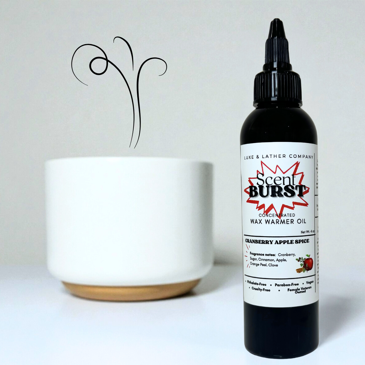 Scent Burst Wax Warmer Oils 4 oz Concentrated Formula