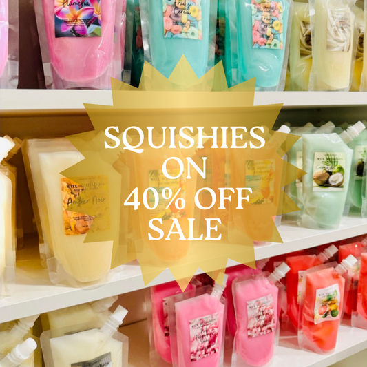 SALE! Wax Squishies 40% OFF - 7.5 oz Variety of Scents! Squeezable Wax Melts