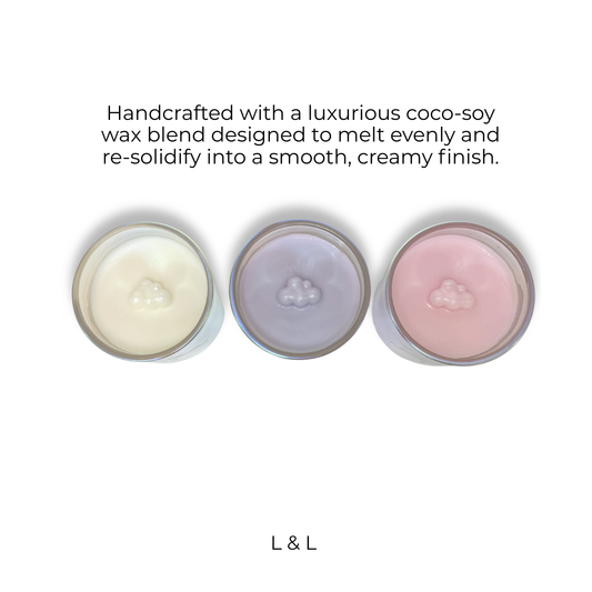 Cloud Candle – Long-Lasting Wickless Wax Warmer Candle, XL 12 oz jar