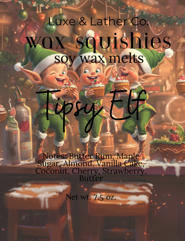 Holiday Wax Squishies, SAMPLER GIFT BOXES Squeeze Wax, Highly Fragrant Soy Wax Melts