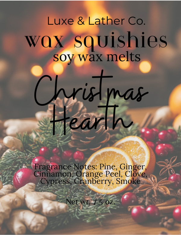 Holiday Wax Squishies, Squeeze Wax, Highly Fragrant Soy Wax Melts