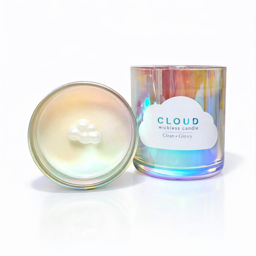 Cloud Candle – Long-Lasting Wickless Wax Warmer Candle, XL 12 oz jar