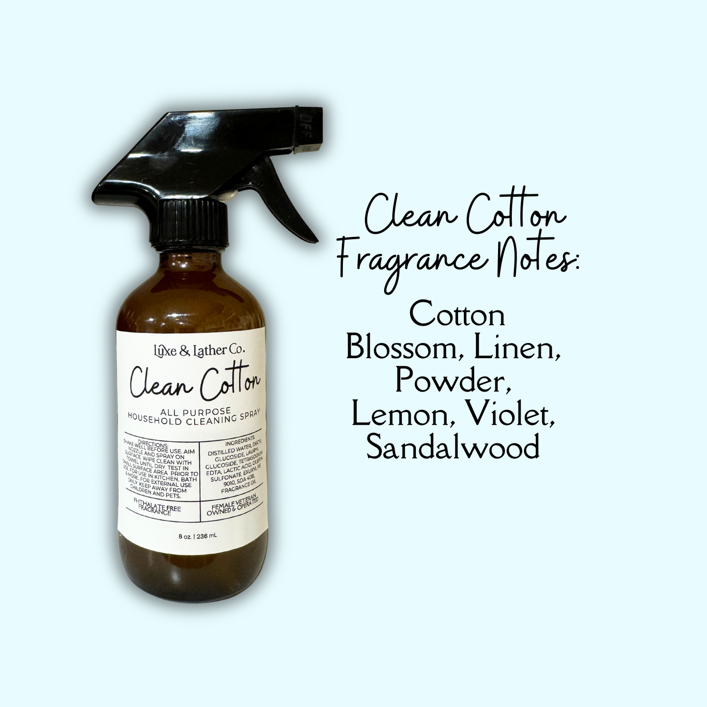 Surface Spray, All Purpose Cleaner, Scent Variety, Phthalate Free Fragrance