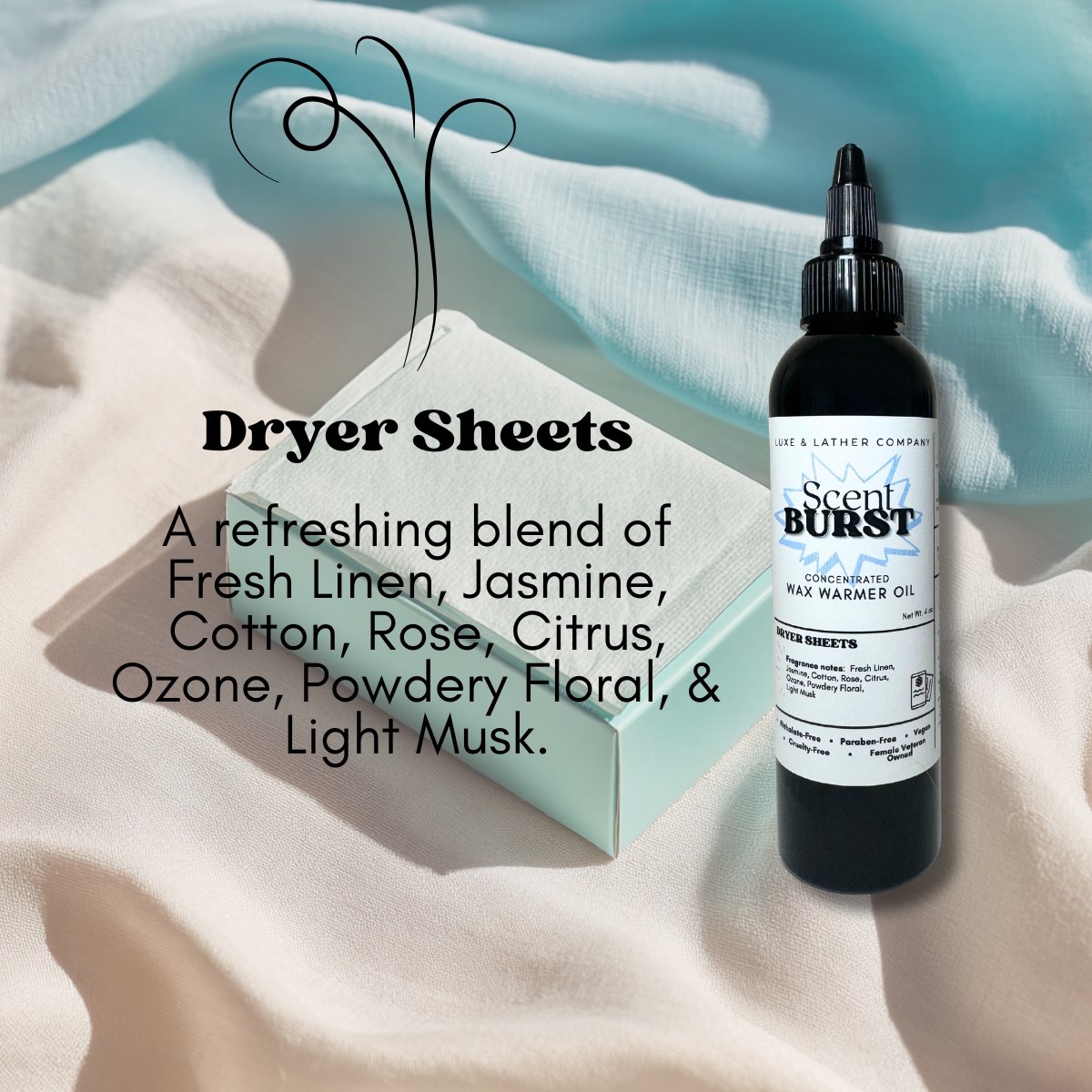 Scent Burst Wax Warmer Oils 4 oz Concentrated Formula