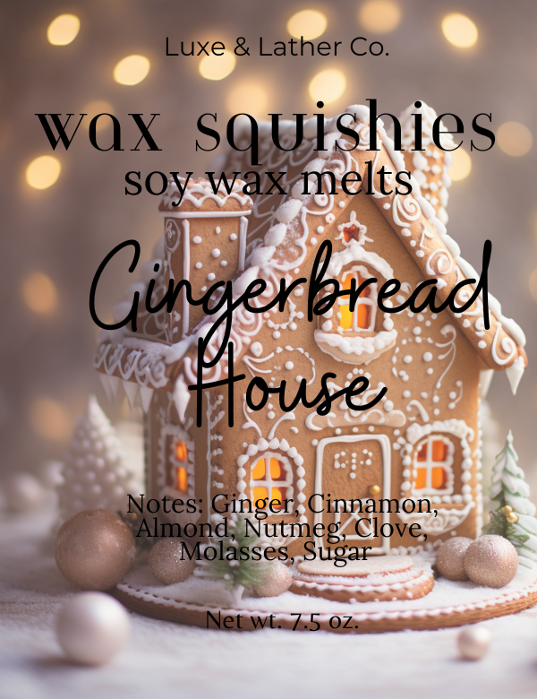 Holiday Wax Squishies, Squeeze Wax, Highly Fragrant Soy Wax Melts